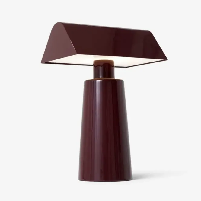 Lampa Stołowa Caret Mf1 Ciemny Burgund Andtradition