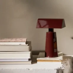 Lampa Stołowa Caret Mf1 Ciemny Burgund Andtradition