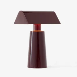 Lampa Stołowa Caret Mf1 Ciemny Burgund Andtradition