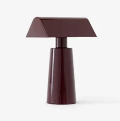 Lampa Stołowa Caret Mf1 Ciemny Burgund Andtradition