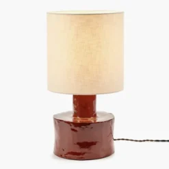 Lampa Stołowa Catherine 47 Cm Czerwona Serax