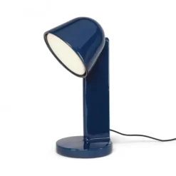 Lampa Stołowa Ceramique Down Niebieska Flos