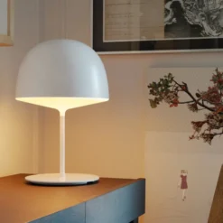 Lampa Stołowa Cheshire Biała Fontana Arte