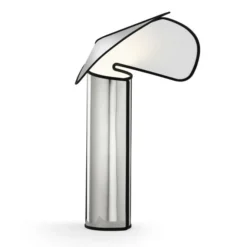 Lampa Stołowa Chiara T Aluminium/Antracyt Flos