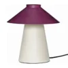 Lampa Stołowa Chipper Piaskowo-Burgundowa Hubsch