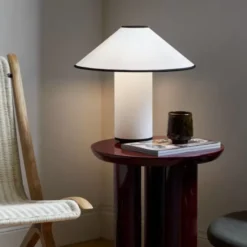 Lampa Stołowa Colette Atd6 Czarna Lamówka Andtradition