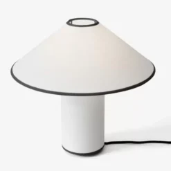 Lampa Stołowa Colette Atd6 Czarna Lamówka Andtradition
