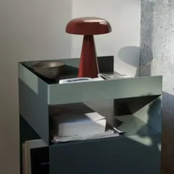 Lampa Stołowa Como Sc53 Czerwonobrązowa Andtradition