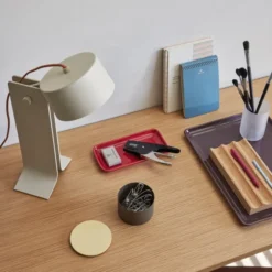 Lampa Stołowa Crea Piaskowa Hubsch