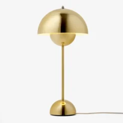 Lampa Stołowa Flowerpot Vp3 Brass-Plated Andtradition
