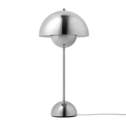 Lampa Stołowa Flowerpot Vp3 Chrome Plated Andtradition