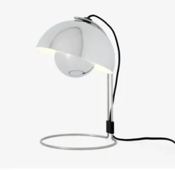 Lampa Stołowa Flowerpot Vp4 Chrome Plated Andtradition
