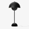 Lampa Stołowa Flowerpot Vp3 Czarna Matt Andtradition