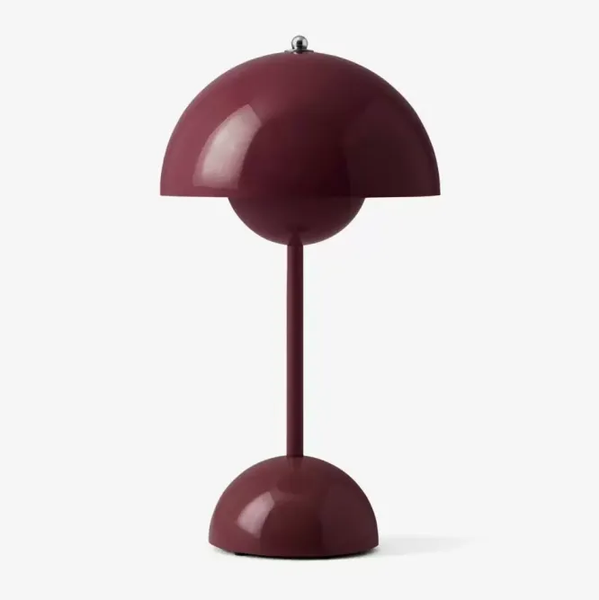 Lampa Stołowa Flowerpot Vp9 Dark Plum Andtradition