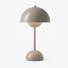 Lampa Stołowa Flowerpot Vp9 Grey Beige Andtradition