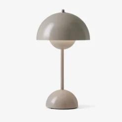 Lampa Stołowa Flowerpot Vp9 Grey Beige Andtradition