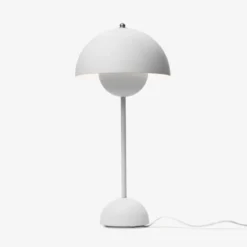 Lampa Stołowa Flowerpot Vp3 Matt Light Grey Andtradition