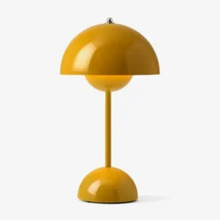 Lampa Stołowa Flowerpot Vp9 Musztardowa Andtradition