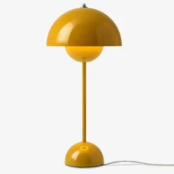 Lampa Stołowa Flowerpot Vp3 Mustard Andtradition