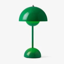 Lampa Stołowa Flowerpot Vp9 Signal Green Andtradition