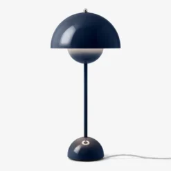 Lampa Stołowa Flowerpot Vp3 Steel Blue Andtradition