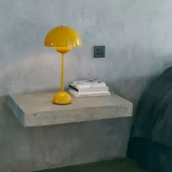Lampa Stołowa Flowerpot Vp3 Stone Blue Andtradition