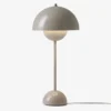 Lampa Stołowa Flowerpot Vp3 Szara Andtradition