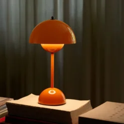 Lampa Stołowa Flowerpot Vp9 Zesty Orange Andtradition