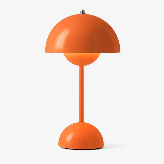 Lampa Stołowa Flowerpot Vp9 Zesty Orange Andtradition