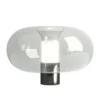 Lampa Stołowa Fontanella 27 Cm Czarna Fontana Arte