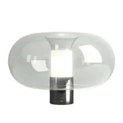Lampa Stołowa Fontanella 27 Cm Czarna Fontana Arte