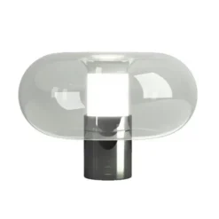 Lampa Stołowa Fontanella 20 Cm Czarna Fontana Arte