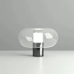 Lampa Stołowa Fontanella 20 Cm Czarna Fontana Arte