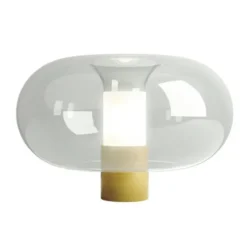 Lampa Stołowa Fontanella 27 Cm Mosiężna Fontana Arte