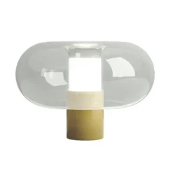 Lampa Stołowa Fontanella 20 Cm Mosiężna Fontana Arte