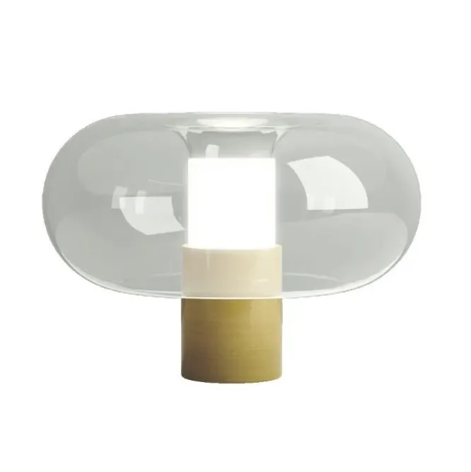Lampa Stołowa Fontanella 20 Cm Mosiężna Fontana Arte