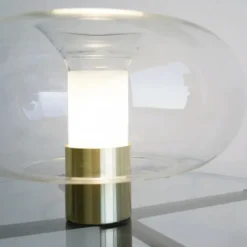 Lampa Stołowa Fontanella 20 Cm Mosiężna Fontana Arte
