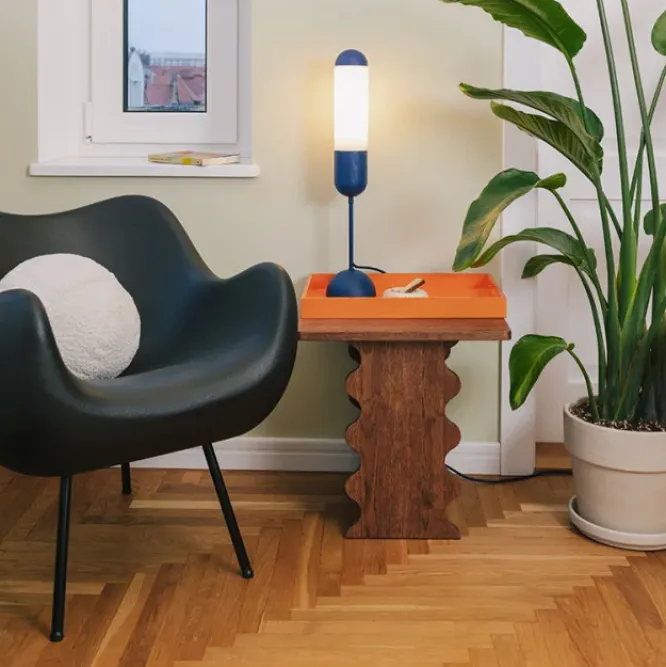 Lampa Stołowa Funsui Granatowa Ummo