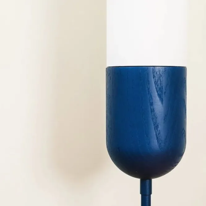 Lampa Stołowa Funsui Granatowa Ummo