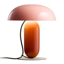 Lampa Stołowa Gambosa M Różowo-Pomarańczowa Marset