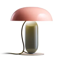 Lampa Stołowa Gambosa S Różowo-Szara Marset