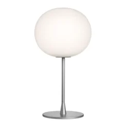 Lampa Stołowa Glo-Ball 1 Srebrna Flos