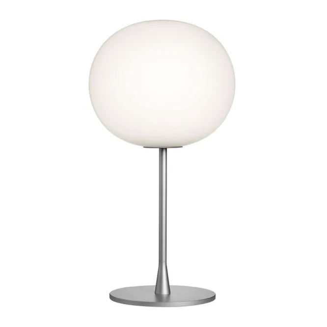 Lampa Stołowa Glo-Ball 1 Srebrna Flos