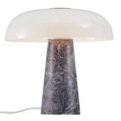 Lampa Stołowa Glossy Szara