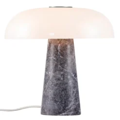 Lampa Stołowa Glossy Szara