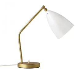 Lampa Stołowa Grashoppa Alabastrowa Biel Gubi