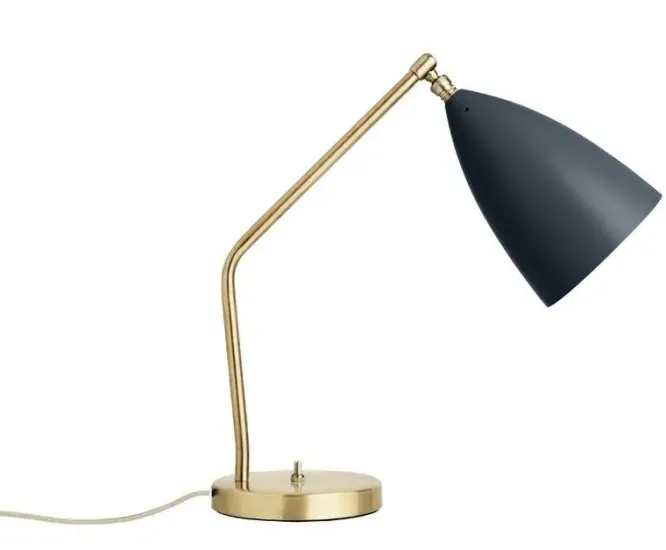 Lampa Stołowa Grashoppa Antracytowa Gubi