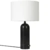 Lampa Stołowa Gravity 49 Cm Czarny Marmur Biały Klosz Gubi