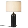 Lampa Stołowa Gravity 49 Cm Czerniona Stal Canvas Gubi