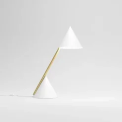 Lampa Stołowa Hat Light Biała Atelier